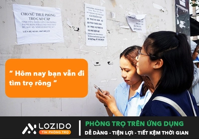 Sinh viên tìm phòng trọ